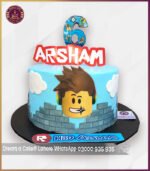 Customized Roblox Birthday Cake for Kids in Lahore - Image 5
