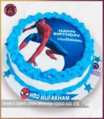 Custom Spiderman Picture Birthday Cake in Lahore - Image 3