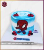 Customized Baby Spiderman Birthday Cake in Lahore - Image 4