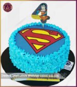 Customized Superman Picture  Cake for Kids in Lahore