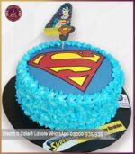 Customized Superman Picture  Cake for Kids in Lahore - Image 2
