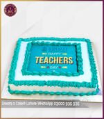 Customized Teachers’ Day Picture Cake in Lahore