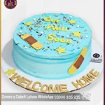 Recover with Love Get Well Soon Cake in Lahore
