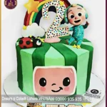 Wonderland Cocomelon Theme Cake in Lahore