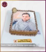 Customized Chocolate Theme Photo Birthday Cake in Lahore - Image 2
