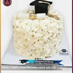 Roseate Glory Graduation Cake in Lahore