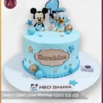 Mickey Mouse First Birthday Cake for Boys in Lahore
