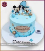 Mickey Mouse First Birthday Cake for Boys in Lahore