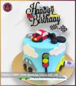 Fun Road Signal Car Lover Cake in Lahore