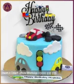 Fun Road Signal Car Lover Cake in Lahore