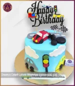Fun Road Signal Car Lover Cake in Lahore