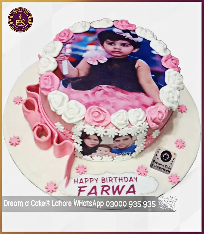Picture Cake for Your Daughter’s in Lahore - Dream a Cake
