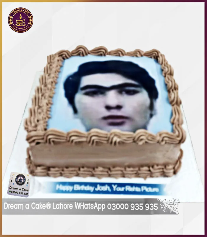 Blast From The Past Picture Birthday Cake in Lahore Dream a Cake