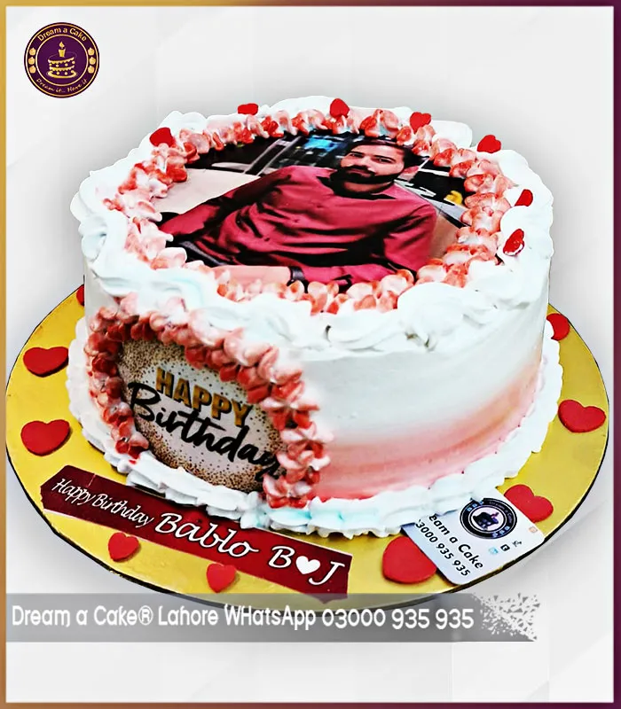Forever Yours Picture Cake in Lahore
