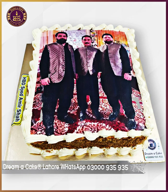 Friendship Celebration Picture Cake in Lahore